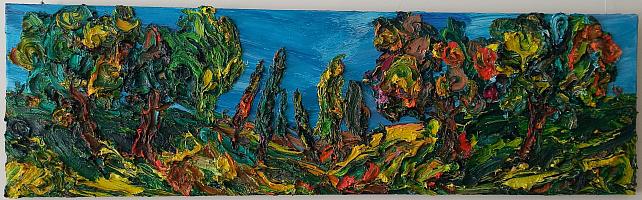 Harry_Meyer_Streuobstwiese_2018_OelLw_35x135cm