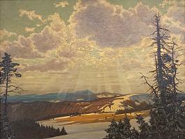 Heffner_Auf_dem_Feldberg,1922,OelLw,65x85cm
