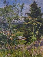 Schnarrenberger_Bei_Lenzkirch_1942_OelLw_48x47cm