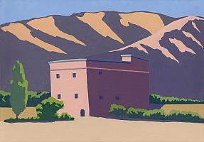 Scheffel_Marokko_IV,2020,OelLw,50x70cm